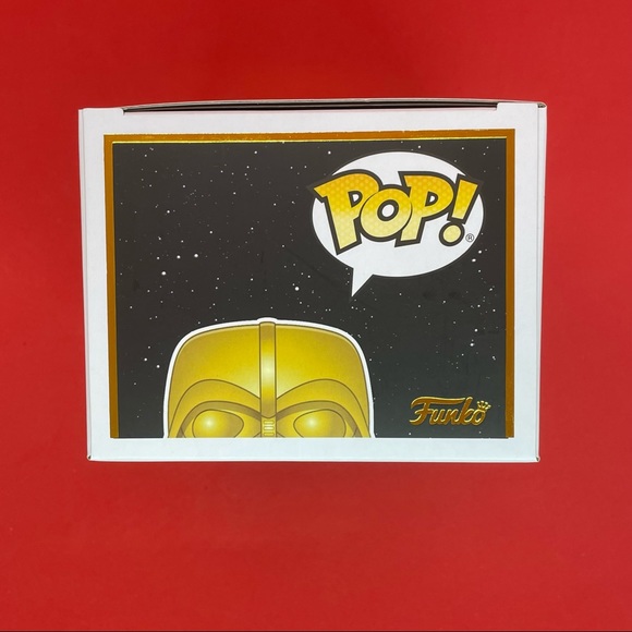 Funko POP! Star Wars Darth Vader #157 Golden Walmart Exclusive - Picture 5 of 6
